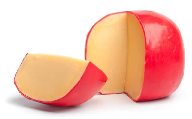 Maple Leaf Red Wax Gouda – a sweet, creamy Gouda cheese | Murray's Cheese