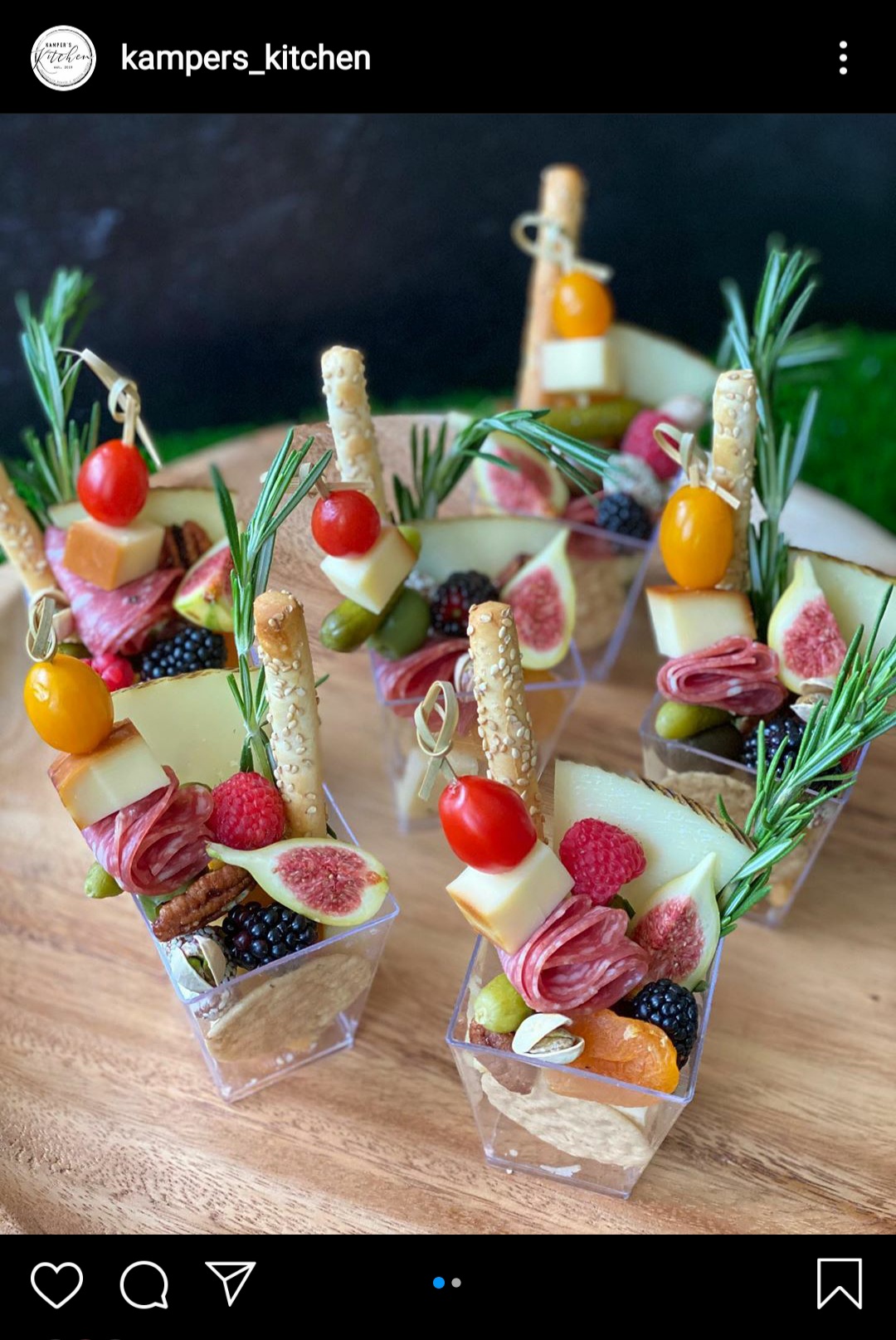 Charcuterie cups by @kampers_kitchen