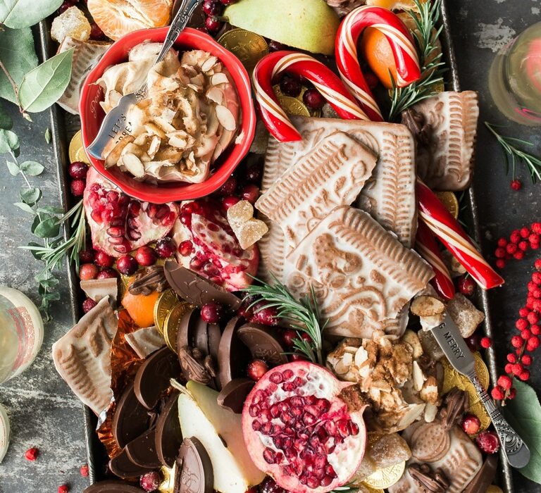 Festive cheese board