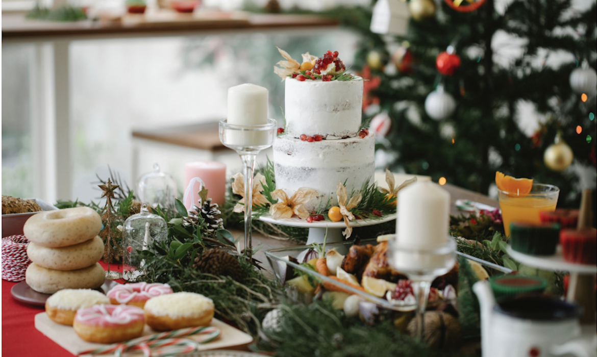 christmas sweet treat table